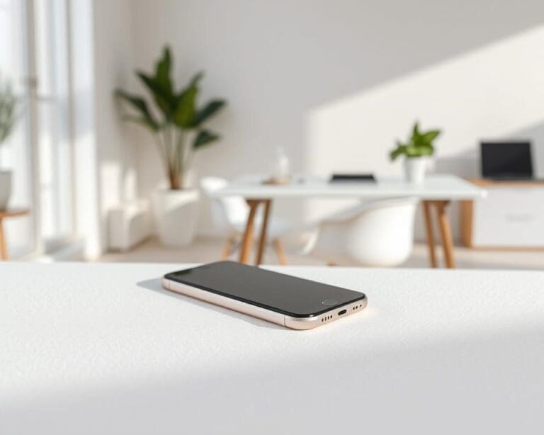 minimalistisch mobiel design