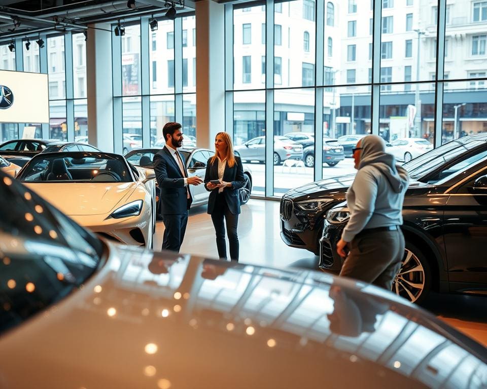 showroom zichtbaarheid
