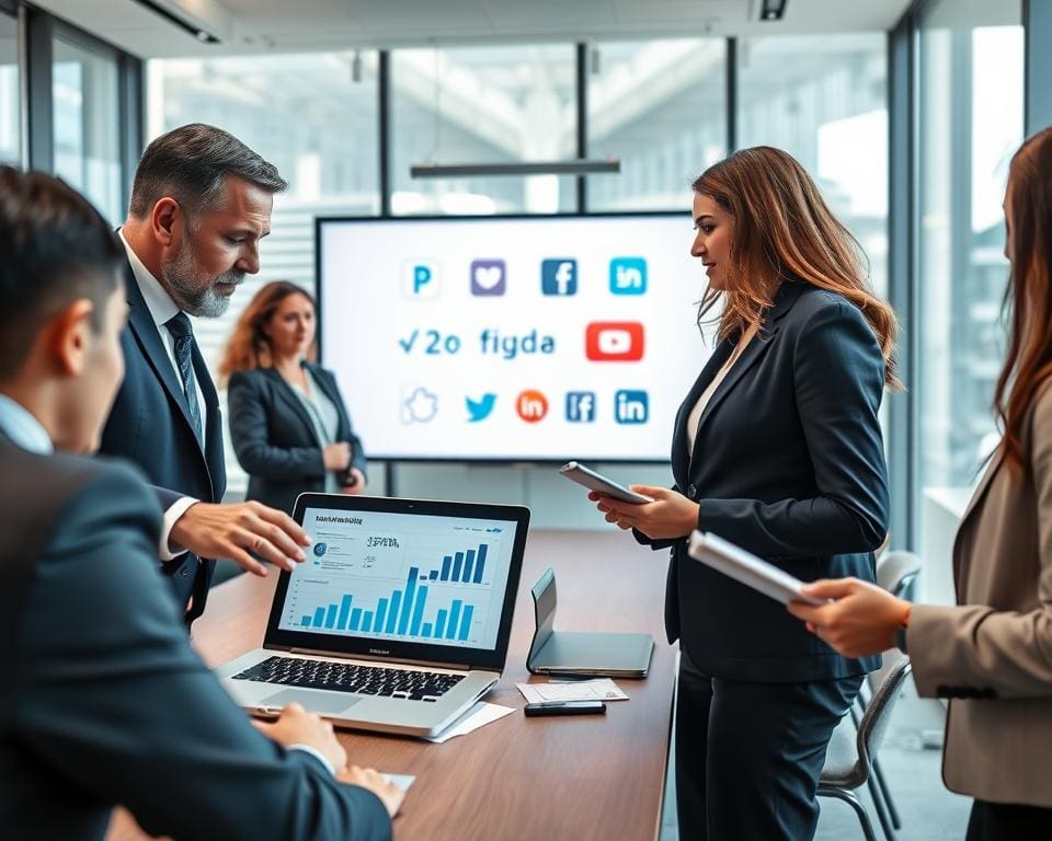 social media B2B