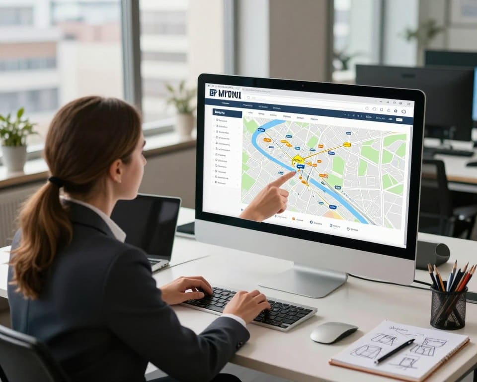 interactieve kaart website